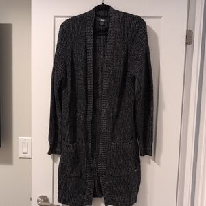 Roots Women's Charcoal Knit Cardigan